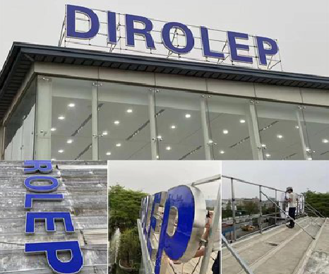 商洛楼顶发光字安装的注意事项。